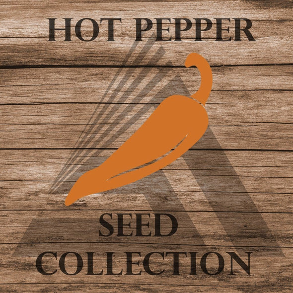 Heirloom Hot Pepper Assortment - Seed Collection (10 Varieties) Assortment