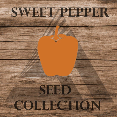 Heirloom Sweet Pepper Assortment - Seed Collection (10 Varieties) Assortment
